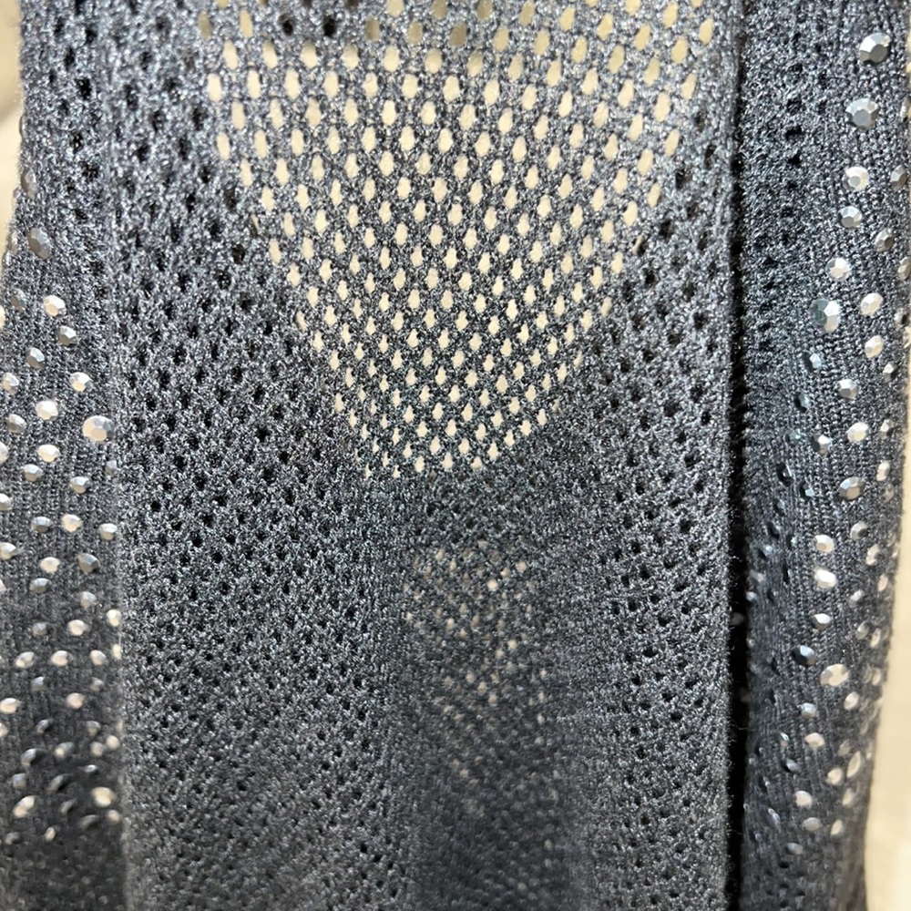 STUDS AND NET SWEATER - Picture 4 of 5
